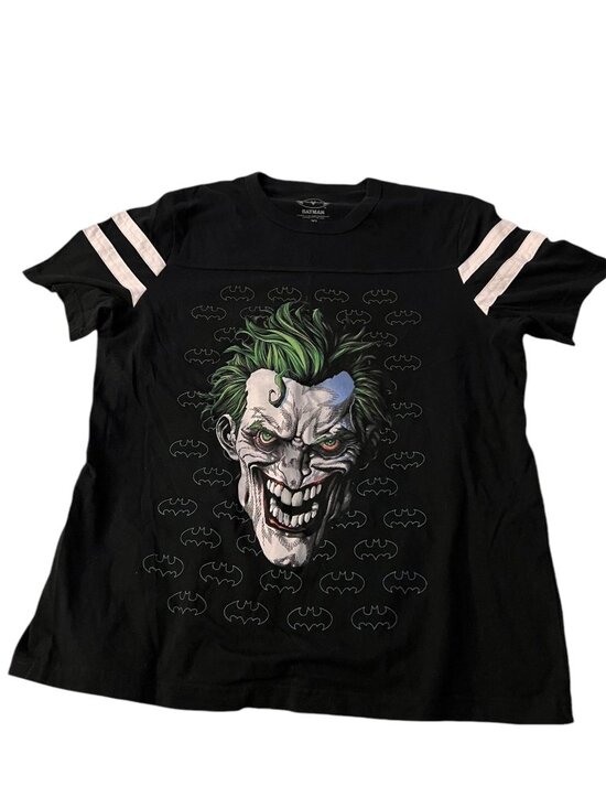 DC Comics Other - Batman Joker Graphic T-Shirt XL Black & White